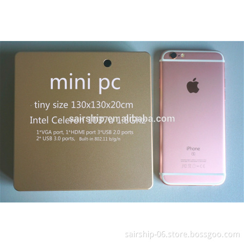 X86 mini pc barebone mini pc with processor Celeron 1037u onboard mini pc rs232 mini pc with VGA port
